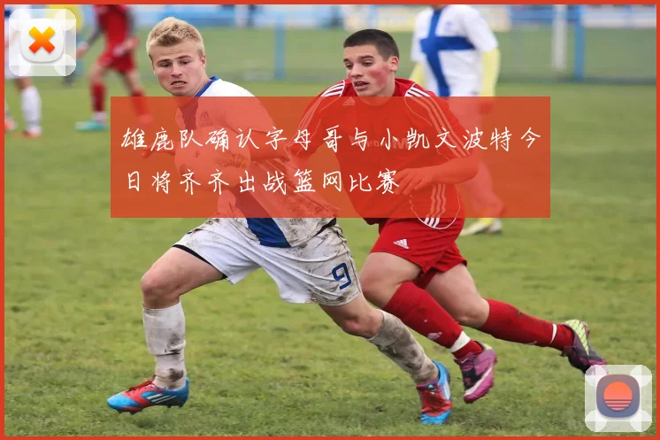 雄鹿队确认字母哥与小凯文波特今日将齐齐出战篮网比赛
