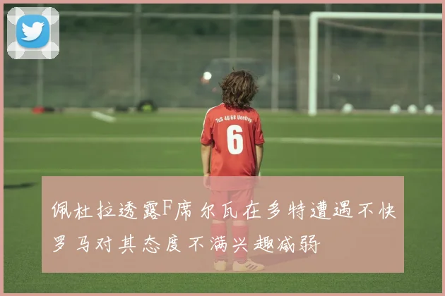 佩杜拉透露F席尔瓦在多特遭遇不快罗马对其态度不满兴趣减弱
